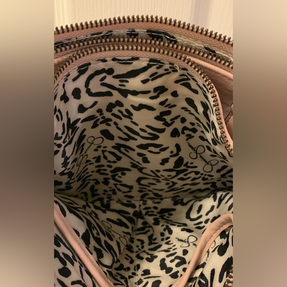 Pink Faux Leather Jessica Simpson Crossbody - Picture 9 of 9